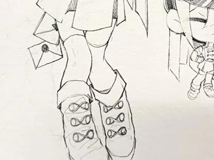 我发现这样画腿很萌!
#绘画 #q版 #绘画教程