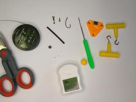 欧鲤钓组:罗尼钓组制作方法,配合珠珠钓大鱼 #欧鲤钓 #欧鲤钓组 #欧鲤钓组制作方法 #珠珠反底钓