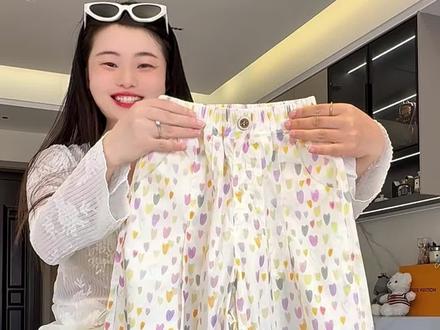 儿童夏装6-12岁15女童装防蚊裤子夏季薄款女孩潮款直筒碎花休闲裤#强烈推荐 #百搭裤子 #面料柔软舒适 #夏季穿搭 #生女儿就是用来打扮的