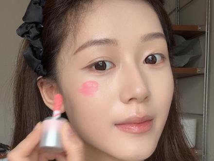 韩系水光腮红 一抹韩味~ #变美小技巧 #液体腮红 #腮红