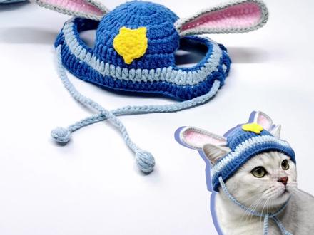 朱迪警官宠物帽(视频教程)
用线:@雪妃尔毛线 萌娃娃2号
色号:47浅蓝/58靛蓝/69浅灰/06浅粉/24小鸡黄
钩针:2.5
图解来自:@檐角有只猫🐈 的分享
#朱迪警官 #钩织教程 #萝卜纸巾猫 #宠物帽钩织#手工