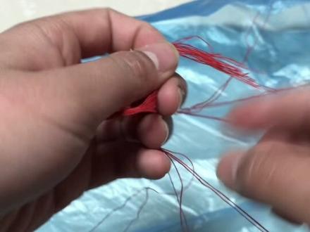 用三种材料制作降落伞