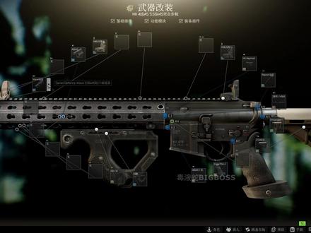 逃离塔科夫攻略,毒液蛇教你改枪03,大佬必备消音HK416 #塔科夫劝退之旅