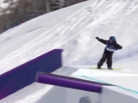 中国首金!山西运动员苏翊鸣夺冠#冰雪2026