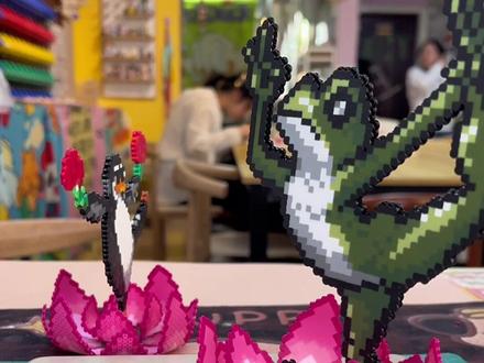 抽象教程火热来袭#手工diy制作 #拼豆 #抽象