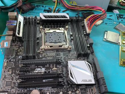 维修华硕X99主板,又遇通病故障,轻松修复