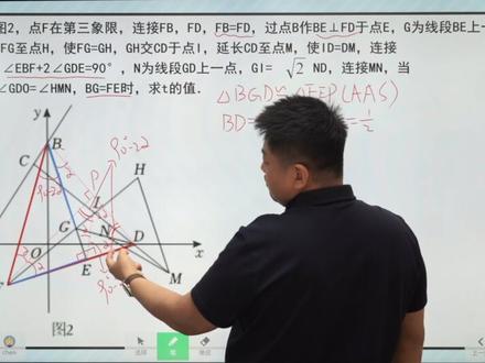 最后一题!真神降临全国最难题!!搞定120满分!!! #初中数学 #26中考 #李哲数学 #几何 #模型