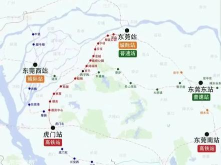 曾经让很多人蒙了圈的东莞路线