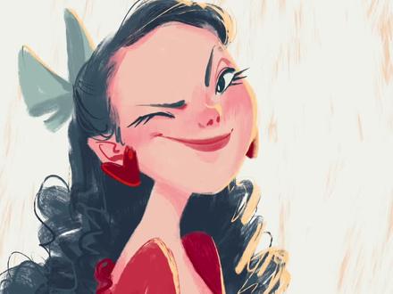 失恋的歌都这么甜么? #everythingsucks #失恋这件小事 #画画#米雷画画