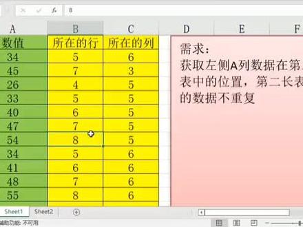 #创作灵感Excel VBA:获取数据在表格的位置#excel技巧 #excel #excel零基础教学 #excel教学 #excel实用技巧 #创作灵感excel #excel入门教程 #excel入门教学 #office办公技巧 #excel表格教学 #excel零基础入门教程 #excel办公小技巧 #excel教程 #excel技巧教学 #wps实用办公技巧 #wps办公技巧 #excel表格技巧学习 #实用excel表格技巧