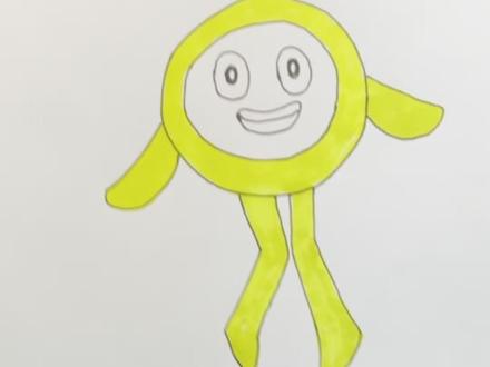 大家快看!好帅的蛋仔!#没点艺术细胞刷不到 #新年就要红出圈 #蛋仔派对 #灵魂画手 #抽象画