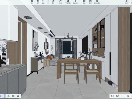 在酷家乐中上传的组合模型,只想要其中的一部分,如何实现呢?这个一键拆分的小技巧一定要收藏!#客厅设计 #酷家乐 @DOU+小助手