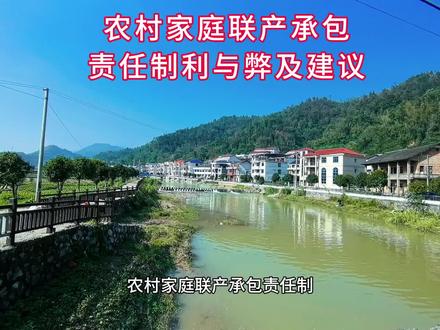 农村家庭联产承包责任制利与弊及建议#调查报告