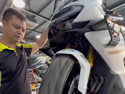 准备过年啦! 春风750SR年前大变魔术!#CFMOTO #春风动力 #750SR #Mototron #男人玩具