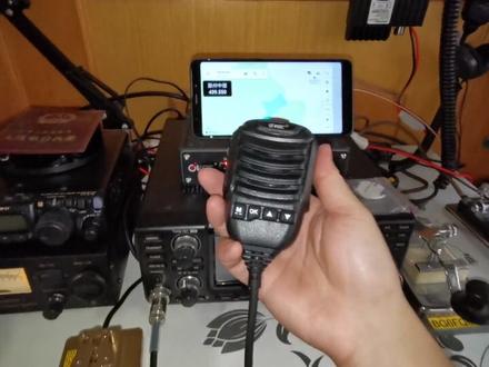 威诺N7500车载电台通电连上手机,不仅能上中继还能全国网络对讲
