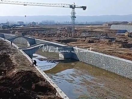 江山干沟河旧貌换新颜#现场实拍 #湖北省科技工程技工学校