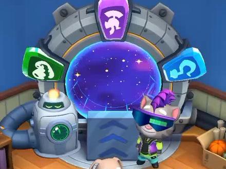 #汤姆猫跑酷2:汤姆猫出发古罗马遗址来到火山熔岩洞穴出来后穿越海盗船长地图