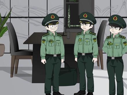 院校排长跟提干排长的区别 #军旅 #二次元 #搞笑段子 #原创动画
