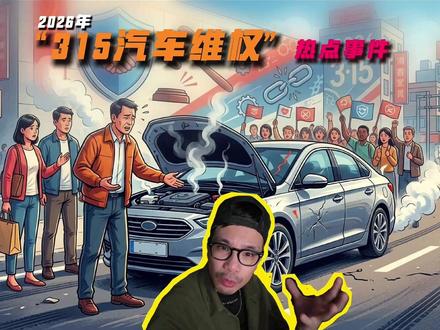 2026年“315汽车维权”热点事件 #热点 #热点新闻事件 #315晚会 #新能源车 #消费者维权