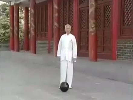 太极拳名家陈庆州,演练陈氏太极拳行功太极球 #陈氏太极拳 #太极球功法 #太极球练习 #太极拳基本功训练 #中华武术博大精深