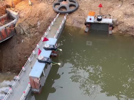 自建迷你大坝用来发电 #手工 #三农流量扶持计划 #三农