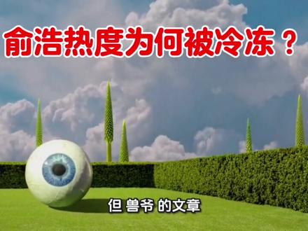 不能承重的假王冠#俞浩 #追觅