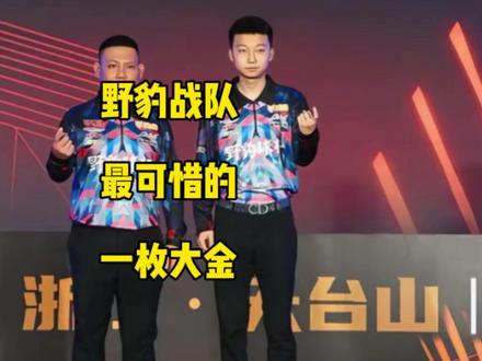 这绝对是野豹战队今晚最可惜的一枚大金!#郑宇伯 #张泰艺 #张堃鹏 #赵汝亮