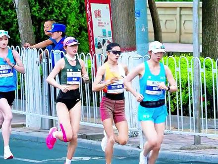 2026兰马国内女子亚军吴冰: 后半程我一直在给自己洗脑,就是这个第二支撑着我跑完后面#吴冰 #兰州马拉松 #一起去跑马