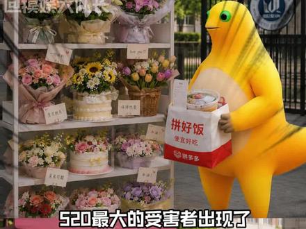 你们的爱情 挤到我的拼好饭了 #520 #大学生 #外卖 #拼好饭 #爱情