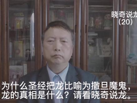 为什么圣经把龙比喻为撒旦魔鬼,龙的真相是什么?请看晓奇说龙。 #龙文化 #晓奇说龙 #抖音小助手