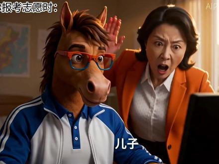 妈妈眼中的填报志愿,秒变人生赢家! #报志愿 #搞笑 #志愿填报 #IP跳动 #抽象
