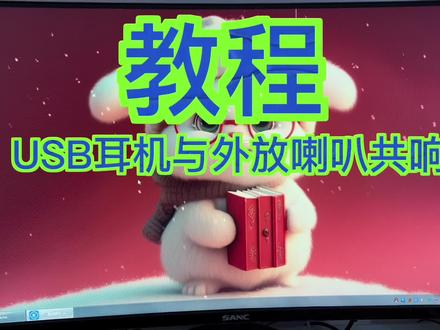希望能帮到大家#电脑 #电脑知识 #USB插口耳机与外放共响