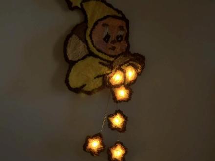 让星星落在你的手心 再也不用担心怕黑啦#手工diy#小夜灯#惊喜