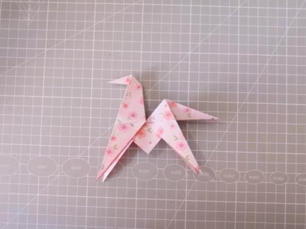 折纸小马驹,超级简单的那种,快试试吧