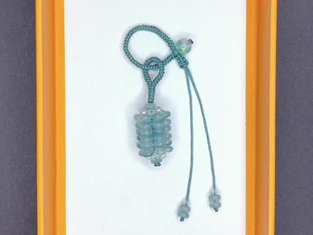 文玩玉米挂件详细教程#手工 #文玩玉米 #挂件#串珠