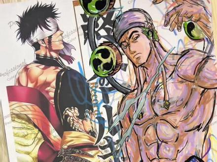 倒着画人神大战(42/365) 跟我一起画起来,今天这个认识的人多吗?你们觉得谁能赢#画画 #终末的女武神 #海贼王 #艺泽美术 #跟着抖音学画画