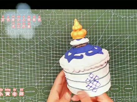 ✨蒙古包粘土教程👏👏#粘土教程#创意手工 #蒙古包 #手工