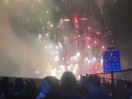 仙富村百万级烟花放了2个小时#福建游神