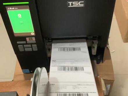 TSC条码打印机,亚马逊标签打印机#办公耗材 #打印机 #办公设备