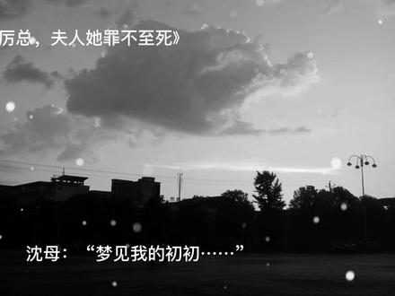 #厉总夫人她罪不至死
厉景深,我愿你冬日暖阳有伴,夏日清风相随……无病无灾,遇良人,终白头……此后,你我生生不见,岁岁平安。
@DOU+小助手 @抖音小助手