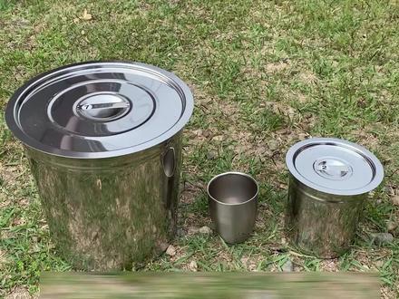 不锈钢铁桶打造很少烟雾的气化柴火炉