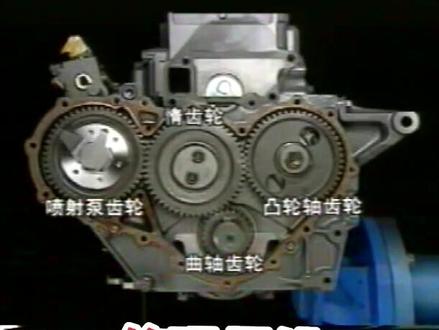 五十铃发动机正时齿对接#挖机老刘 #挖机维修 #致敬平凡的你 #挖机修理