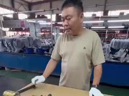 DN100软阀座蝶阀的拆解安装