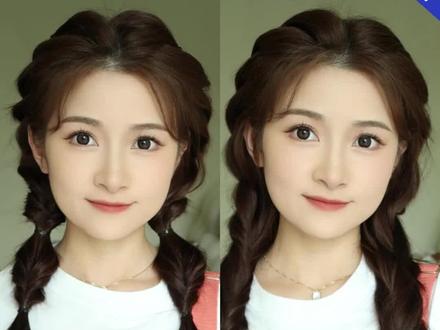 春夏甜妹儿十二星座专属编发之白羊座和摩羯座发型教程!#发型教程 #今日发型 #编发教程