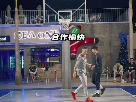 野球场遇到职业球员是种什么体验? #seaone篮球场