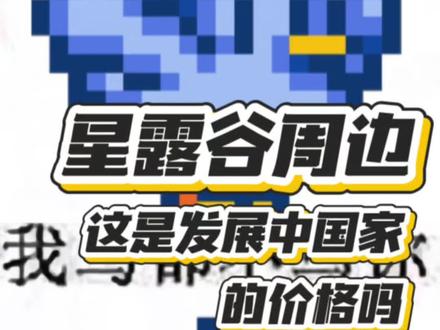 还我发展中国家价格👿#星露谷物语 #星露谷物语音乐会 #星露谷 #星露谷周边 #游戏周边