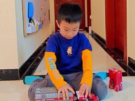 焰龙战神机甲模式转化教程#焰龙战神 #炫卡斗士