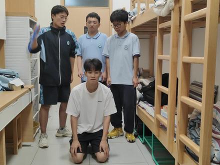 高中生仿拍周处除三害#周处除三害