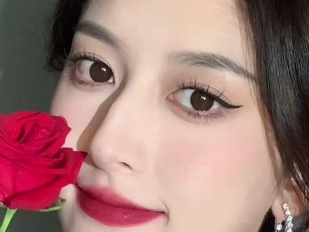 我命令所有姐妹都来画这个明艳富贵花妆!#妆教 #妆容教程 #原相机