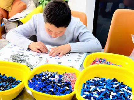 ##积木#热门#朱迪兔子#积木胶水 又拼了一个兔子这次用胶粘了